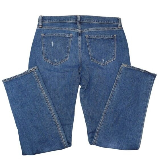 Old Navy Womens Jeans Distressed Streetwear Boyfriend Midrise Size 4  JH844 - Picture 3 of 3